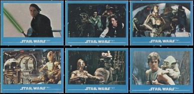 Star Wars Stik'R trading Card